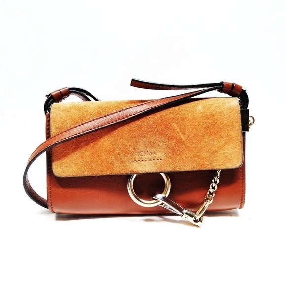Chloe Handbags - Chloe Faye Leather crossbody bag